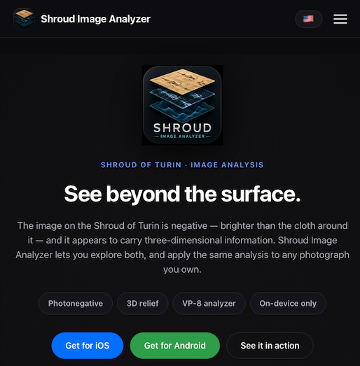 Shroud Image Analyzer